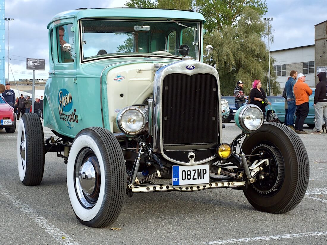 1930 Ford Model A Highboy hot rod Tallinnassa. Tekijä: Kai Lappalainen. Lisenssi: CC-BY-40.