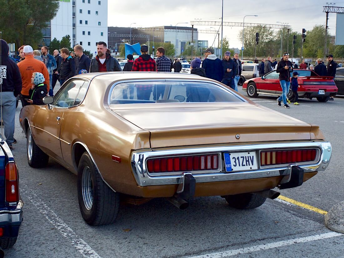 1974 Dodge Charger 318cid V8. Tekijä: Kai Lappalainen. Lisenssi: CC-BY-40.