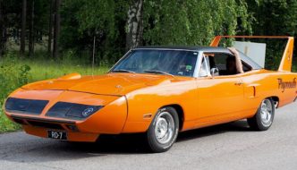 1970 Plymouth Road Runner Superbird. Tekijä: Kai Lappalainen, lisenssi: CC-BY-40.