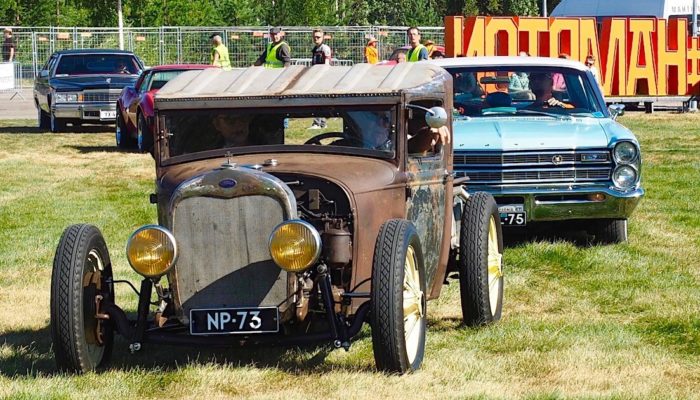 1928 Ford Model A Pickup ratrod. Kuvan tekijä: Kai Lappalainen. Lisenssi: CC-BY-40.