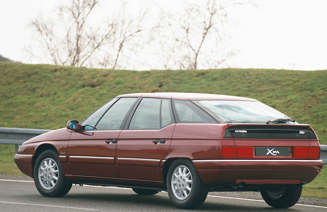 1997 Citroën XM Exclusive takaa. Kuva ja copyright: Citroen Communications.