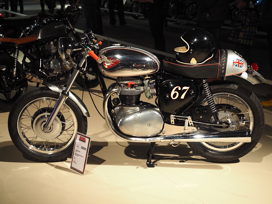 1967 BSA 650cc Lightning Cafe Racer. Kuva: Kai Lappalainen. Lisenssi: CC-BY-40.