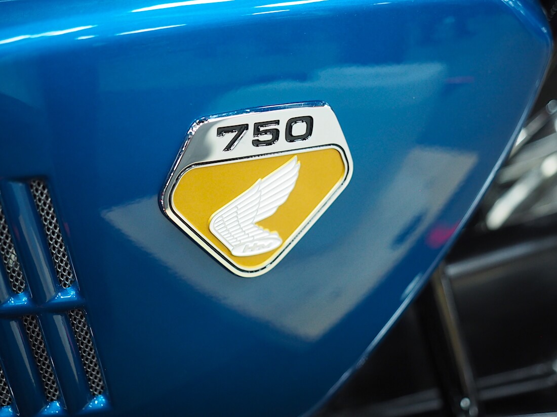 Honda CB750 Tuutti logo. Kuva: Kai Lappalainen. Lisenssi: CC-BY-40.