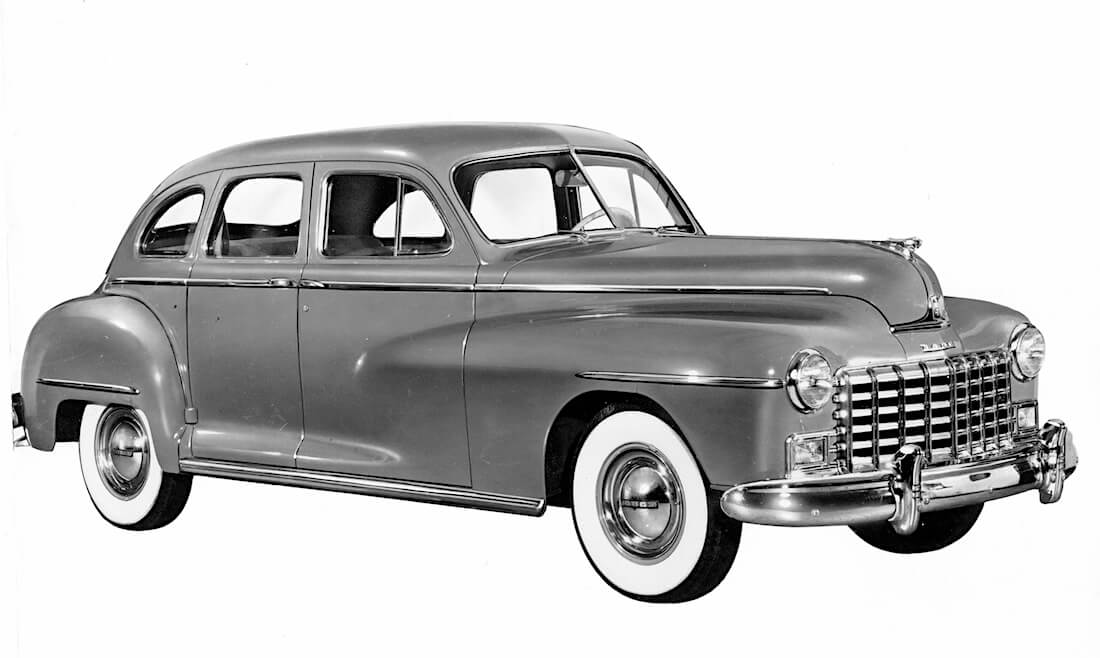 1946 Dodge Custom 4-door Sedan. Kuva ja copyright: FCA North America.