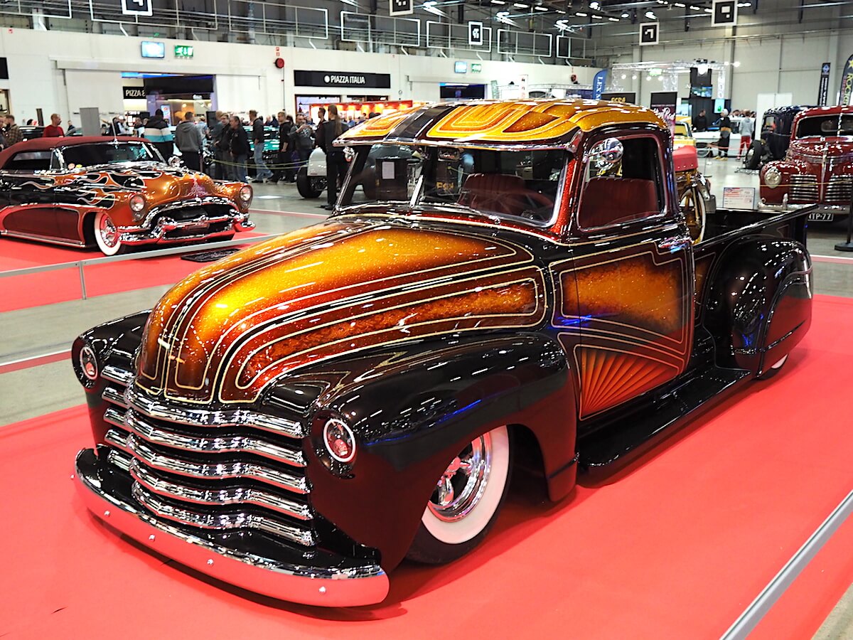 1952 Chevrolet Advance Design 3100 Pickup Larry Watson maalauksella. Kuva: Kai Lappalainen. Lisenssi: CC-BY-40.