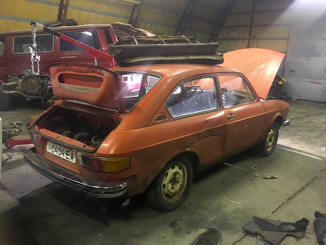 1973 VW 412 E Fastback soviet plates. Kuvat ja copyright: Tõnu Mürk.