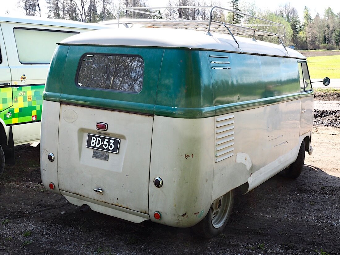 1953 Volkswagen Typ2 Barndoor umpipaku BD-53. Kuva: Kai Lappalainen. Lisenssi: CC-BY-40.