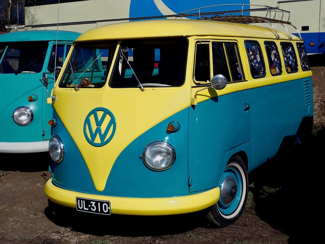 1962 Volkswagen Split screen bus "Wiima" Kuva: Kai Lappalainen. Lisenssi: CC-BY-40.