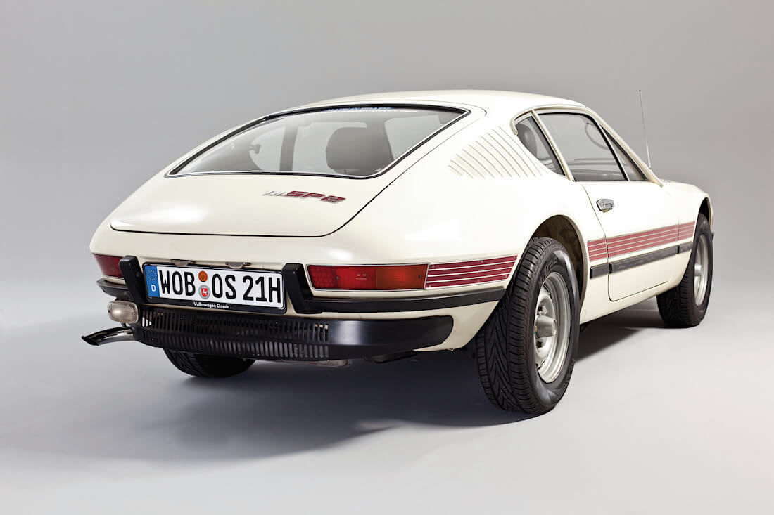 1973 Volkswagen SP2 takaa. Kuva ja copyright: Volkswagen of Brazil.