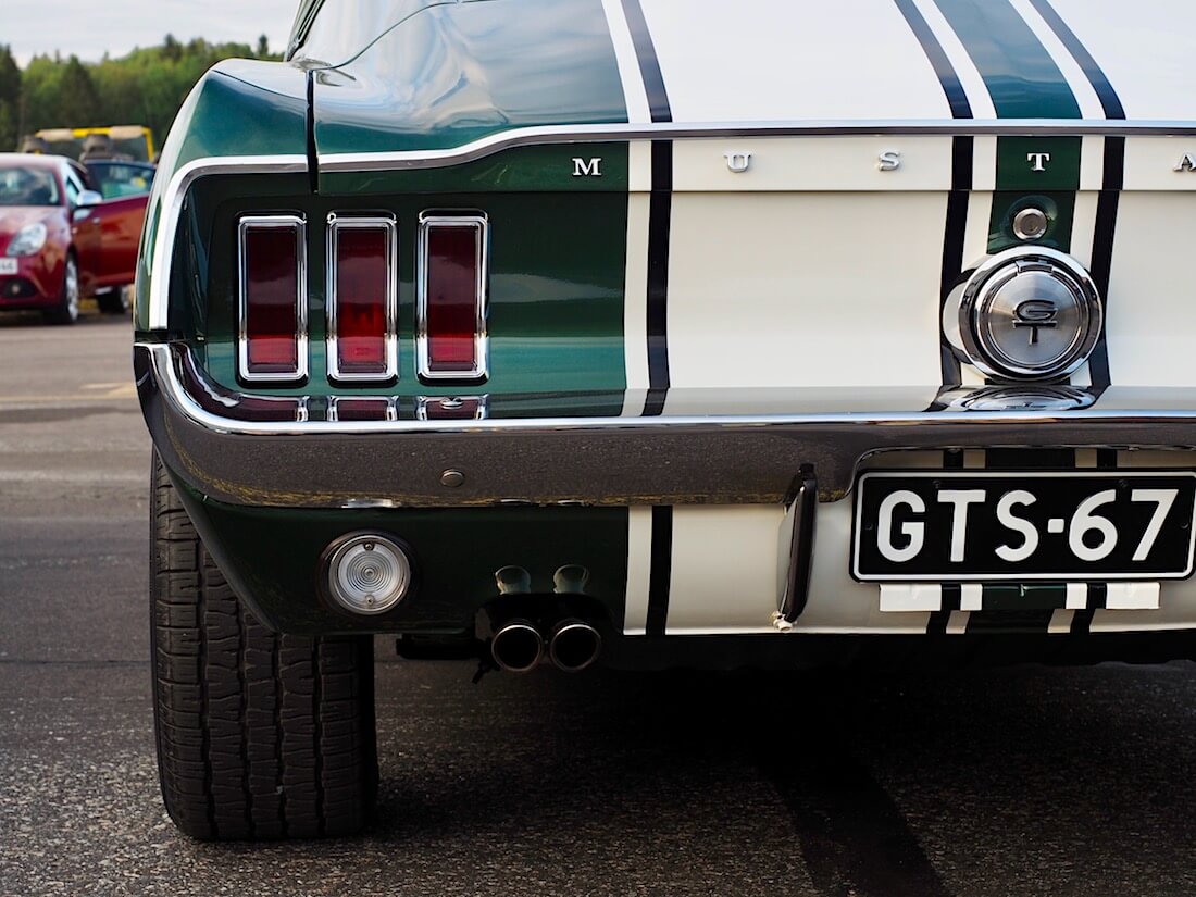 1967 Ford Mustang Fastback takavalo