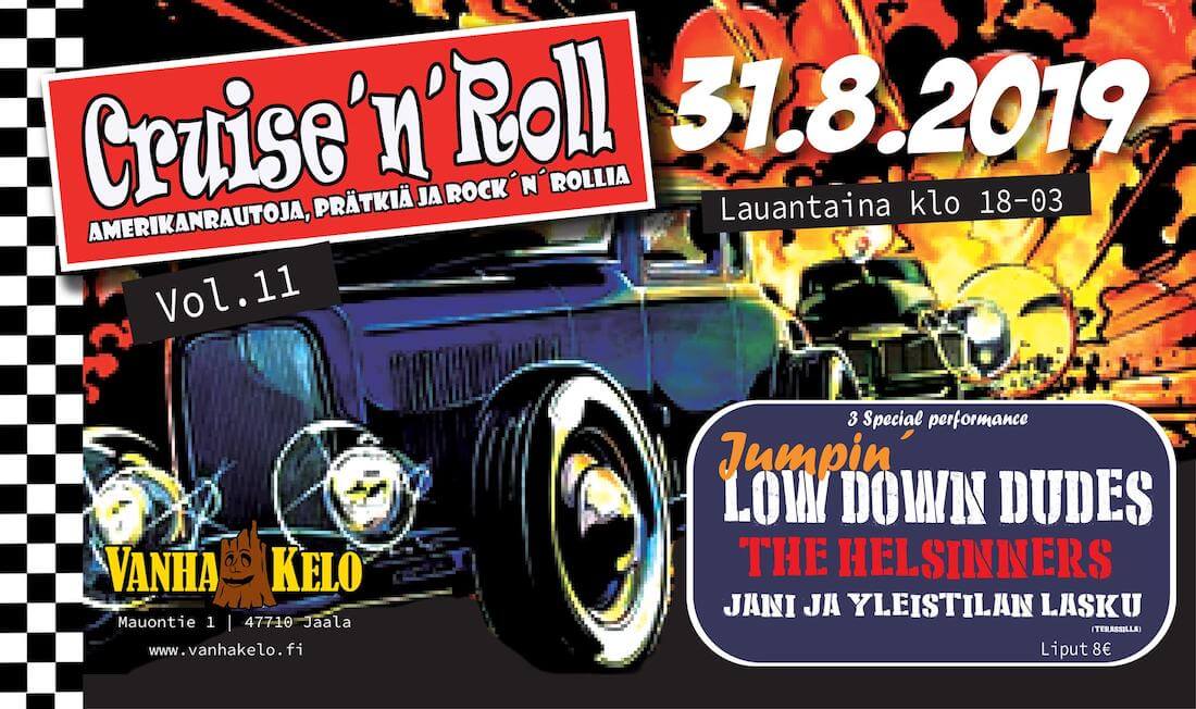 Cruise 'n' Roll 11 tapahtuman juliste