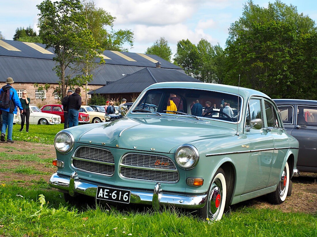 Dimgrön vihreä 1962 Volvo Amazon