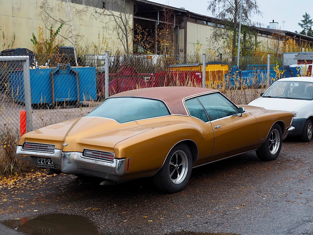 1971 Buick Riviera Boat tail -perä