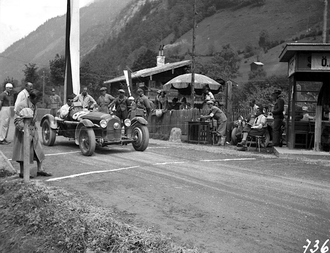 1935 Alfa Romeo Grossglocker kilpailussa