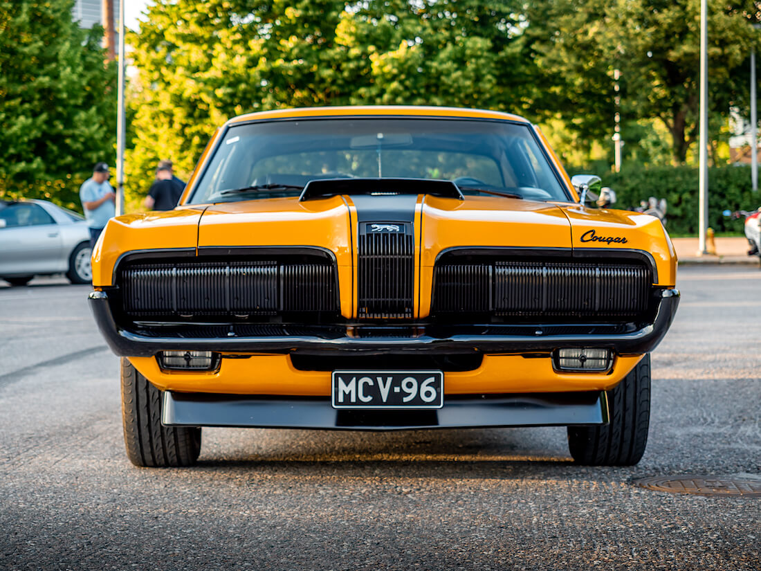 1970 Mercury Cougar edestä