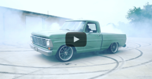 Burnout 1968 Ford F100 Frankenstein autolla.