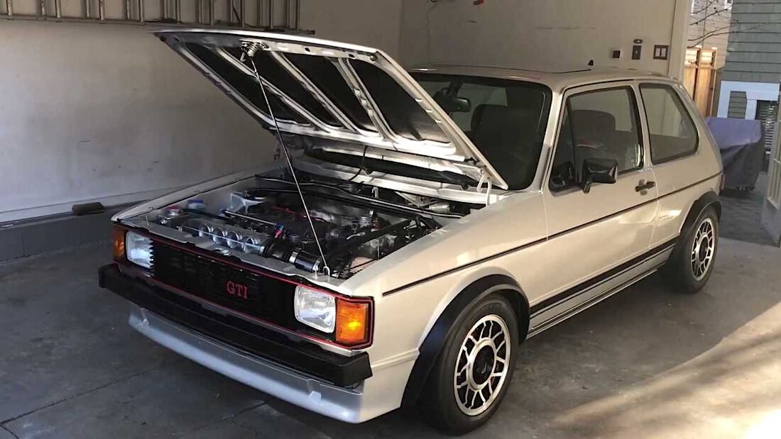 Volkswagen Mk1 Golf GTI projekti alkaa valmistua.