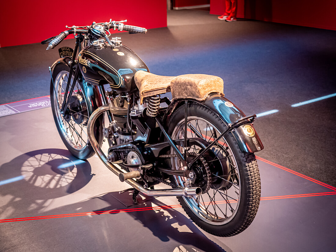 Giordano Aldrighettin 1934 Moto Scuderia Ferrari Rudge 500TT