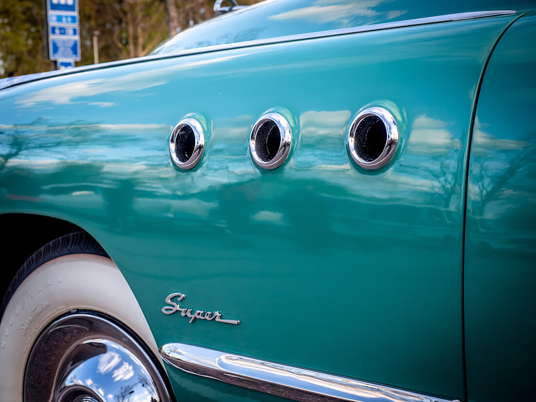 1949 Buick Superin VentiPort portholet