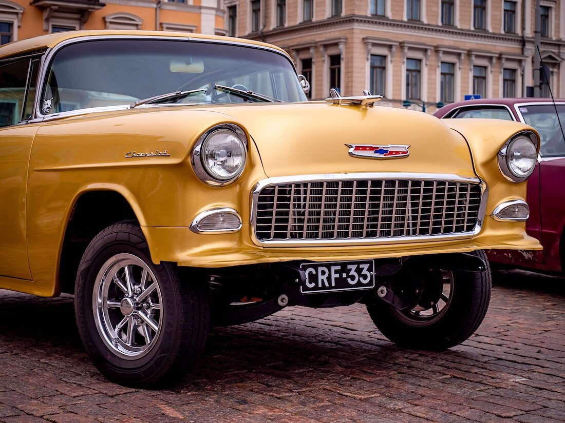 1955 Chevrolet BelAir gasser-style