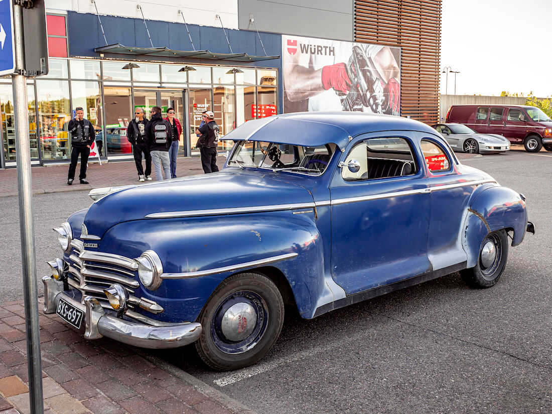 1948 Plymouth Business Coupe jenkkiauto Porvoossa