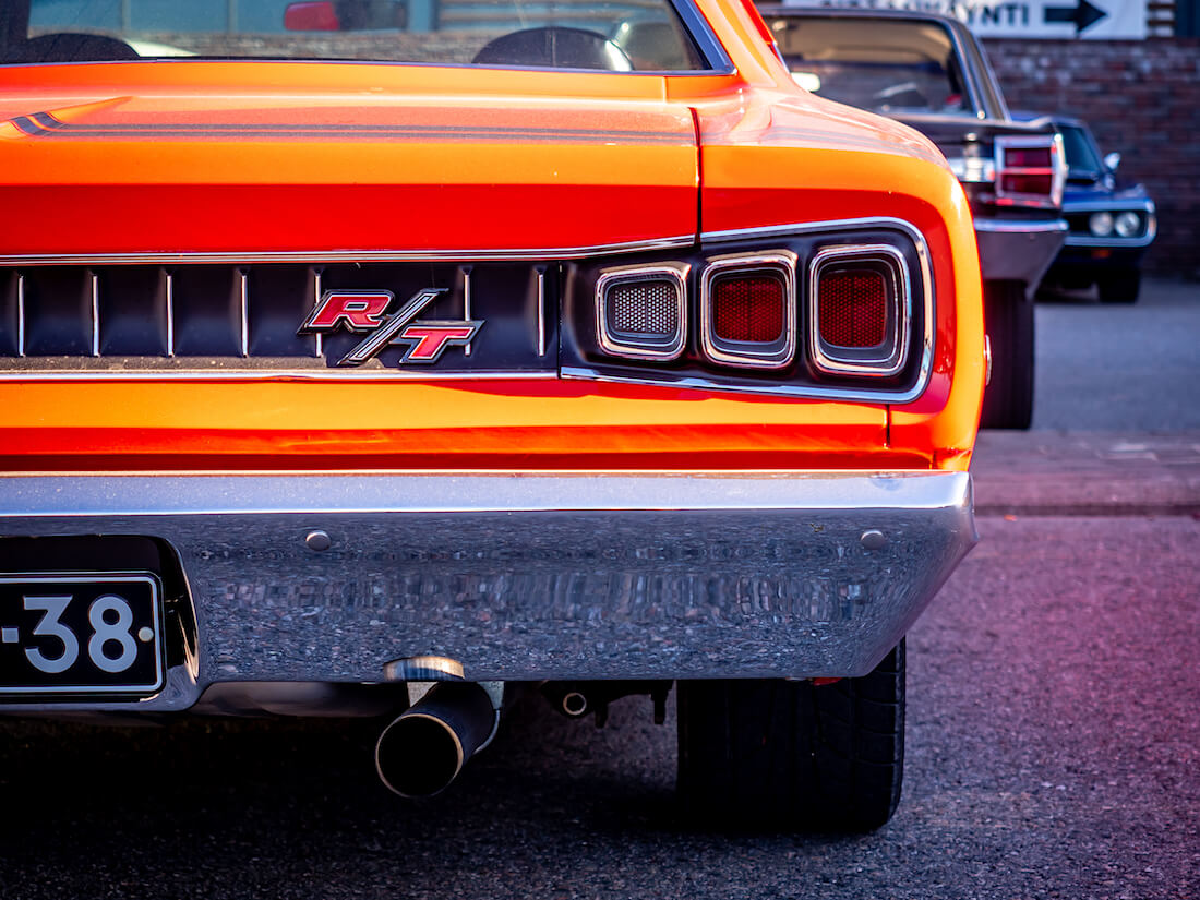 1968 Dodge Coronet 440 R/T Mopar jenkkiauton takavalo