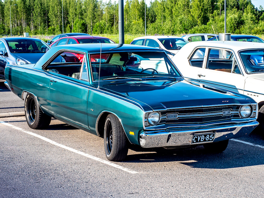 Vihreä 1969 Dodge Dart GT 2d Hardtop