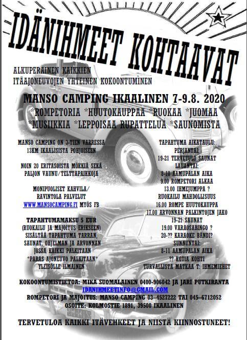 Idänihmeet kohtaavat 8.8.2020 mainosjuliste