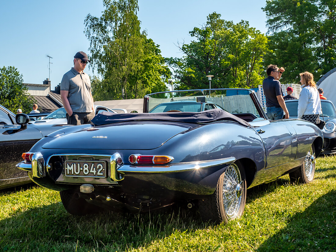 3,8-litrainen 1962 Jaguar E-Type avoauto