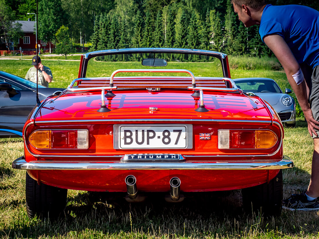 1971 Triumph Spitfire Mk4 takaa