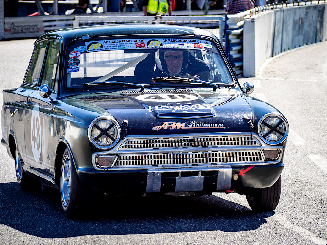 1965 Ford Cortina GT rata-auto Ahvenistolla