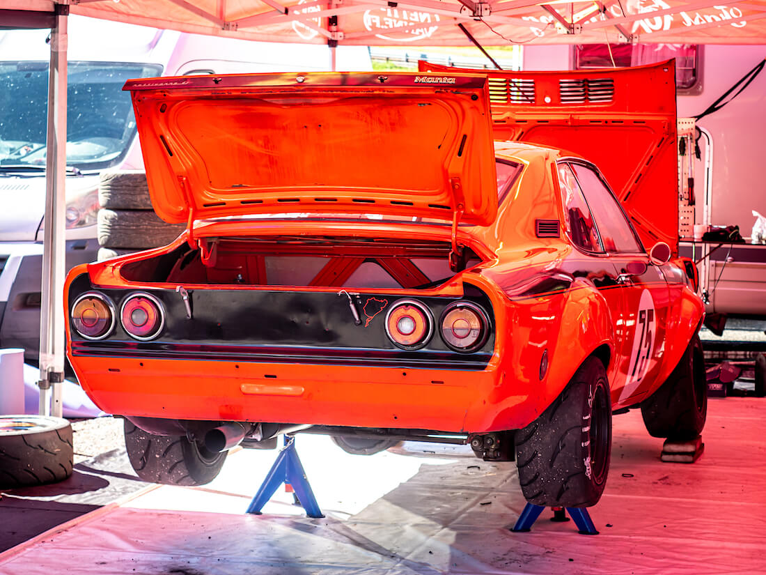 1970 Opel Manta A historic pukeilla