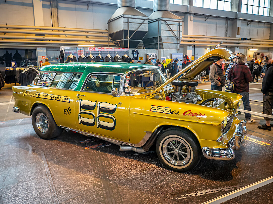 1955-Chevrolet-Nomad-Gasser-396cid-V8-kiihdytysauto-FHRA-Malmi-Show-Shine-2020-KaiLappalainen-CCBY40-WheelsFI 1955 Chevrolet Nomad Gasser 396cid V8