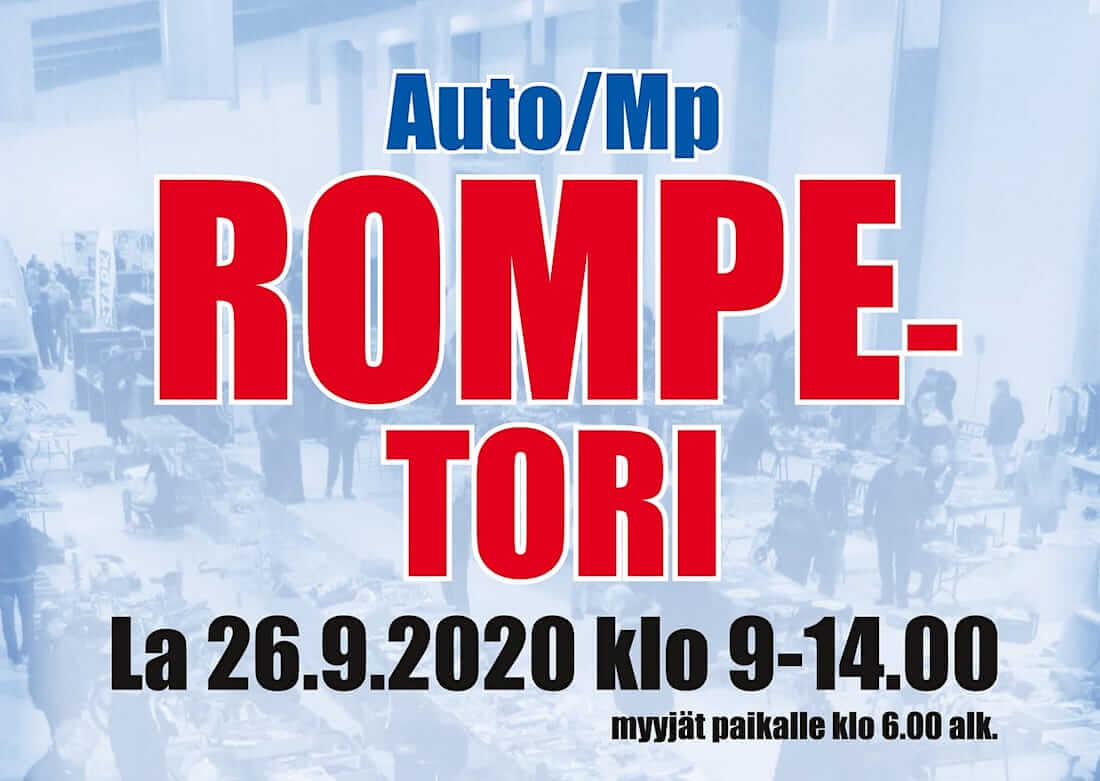 Etelä-Karjalan rompetori Viipurinportissa 2020 mainos