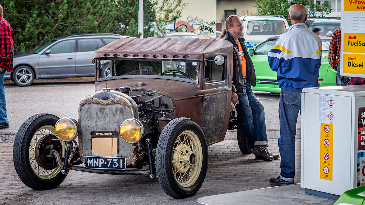 Ford rodi Rekola Cruising -tapahtumassa Vantaalla