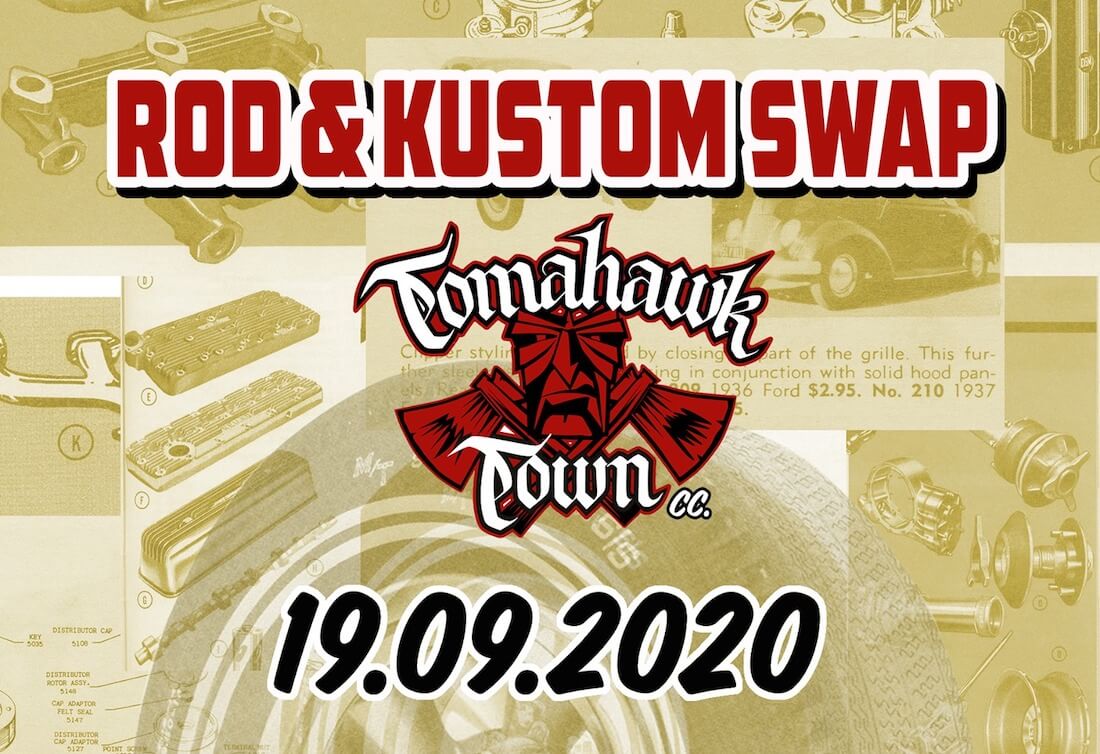 Tomahawk Town Rod&Kustom Swap syyskuussa 2020