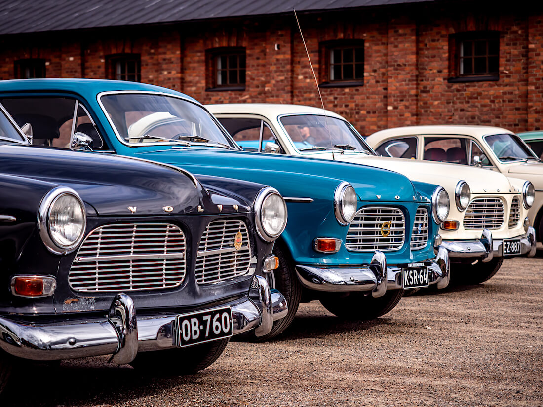 Volvo Amazon autoja Militaria-museolla