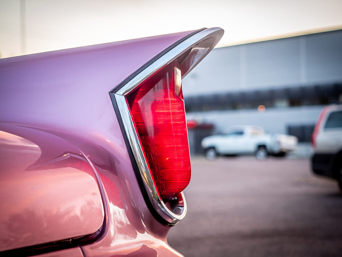 1959 Chrysler Windsor jenkkiauton takavalo