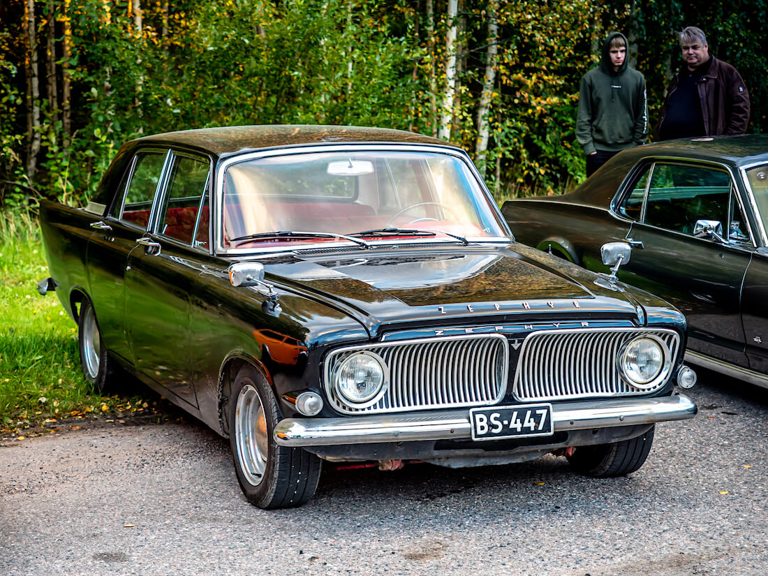 Musta 1963 Ford Zephyr 6 Mark III 2.6L