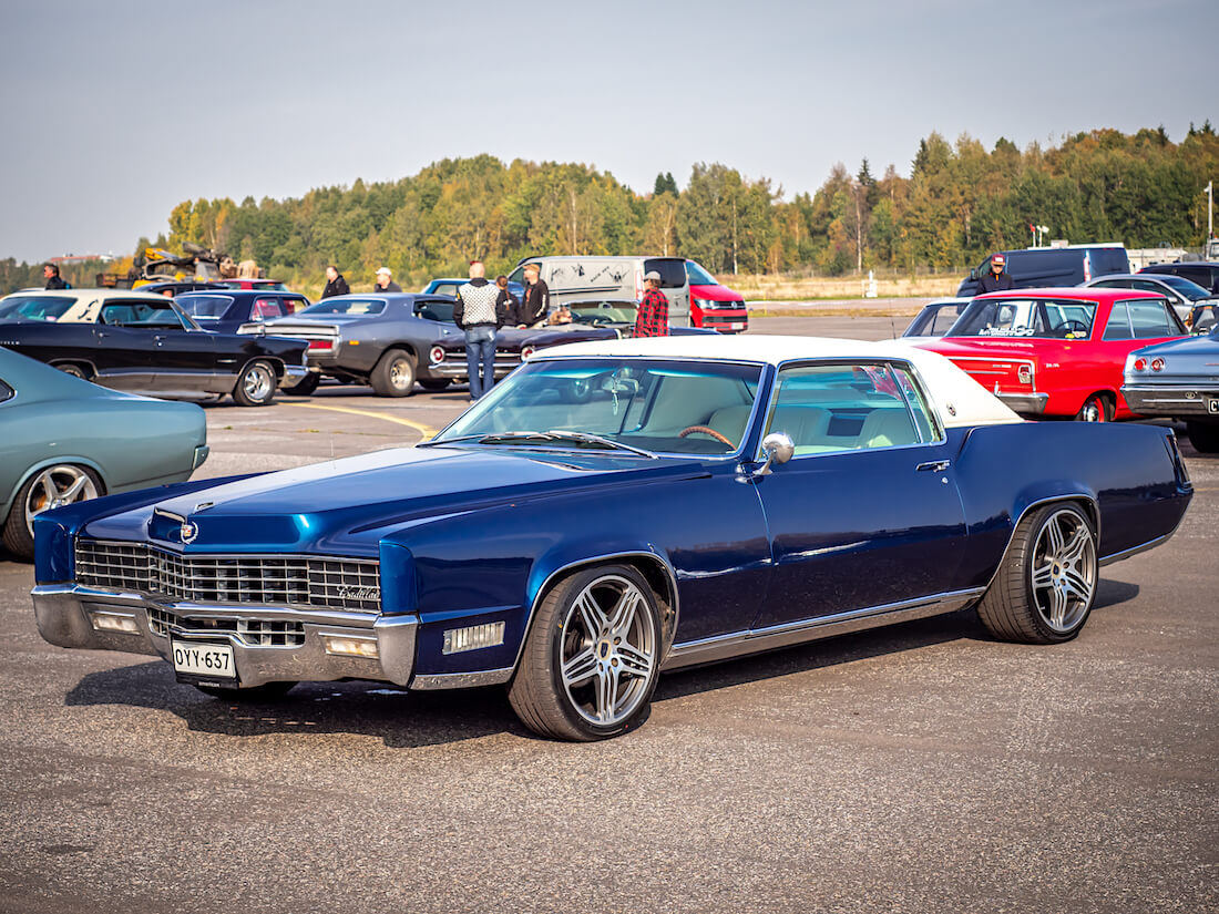 Jakke Vänskän 1967 Cadillac Eldorado Coupe Malmin lentoasemalla