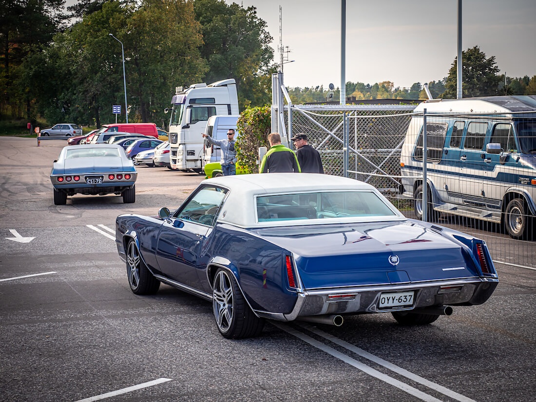 1967 Cadillac Eldorado Coupe jenkkiauto Helsingin Malmilla