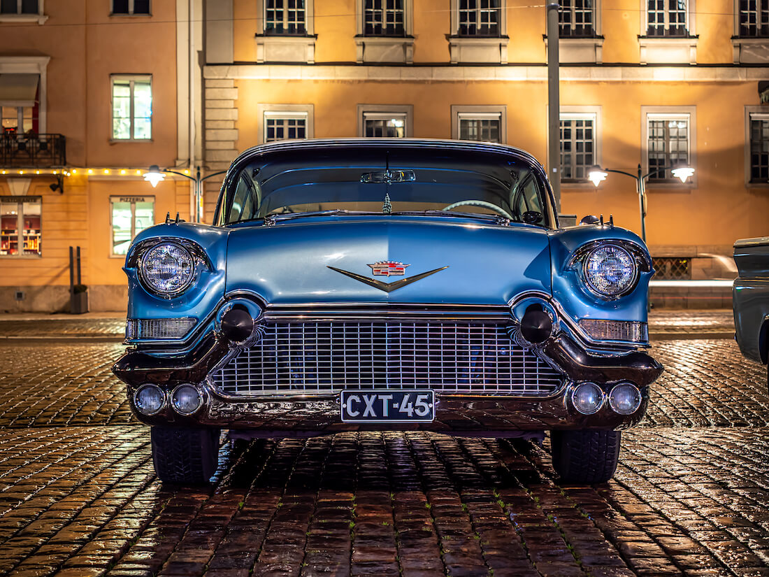 1957 Cadillac Eldorado Seville jenkkiauton keula