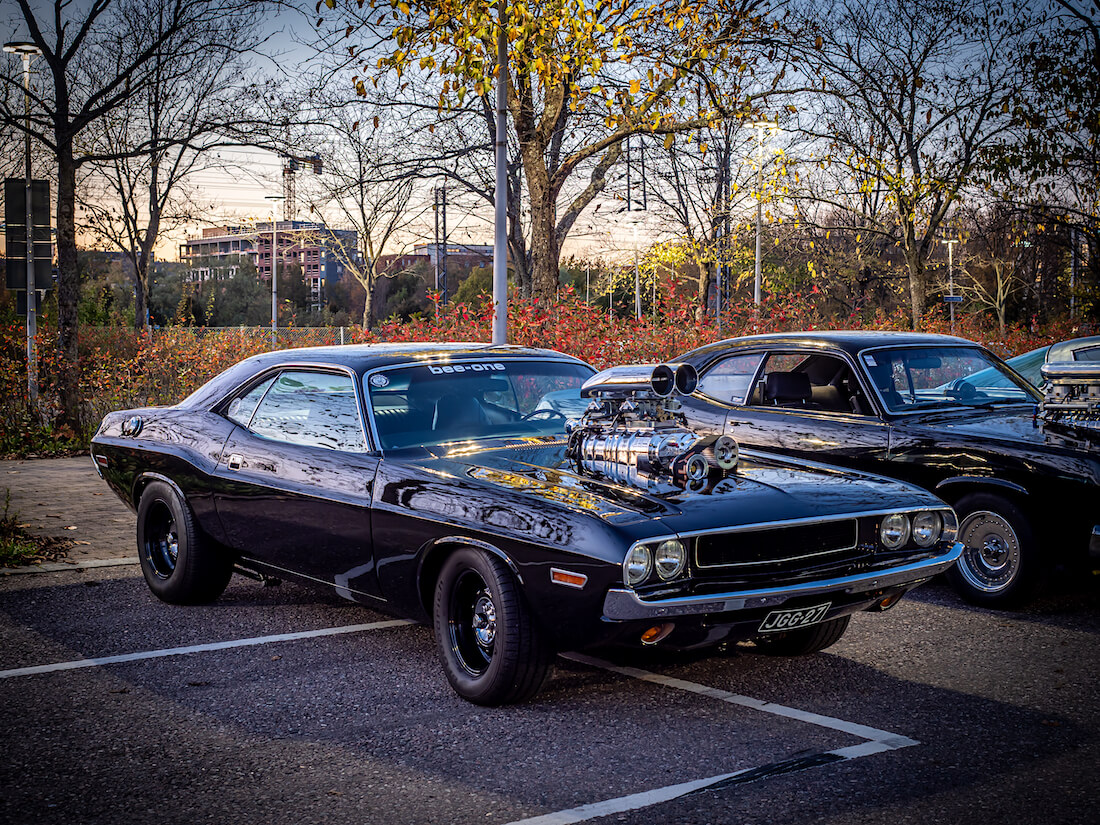 1970 Dodge Challenger 572cid supercharged V8 Vantaalla