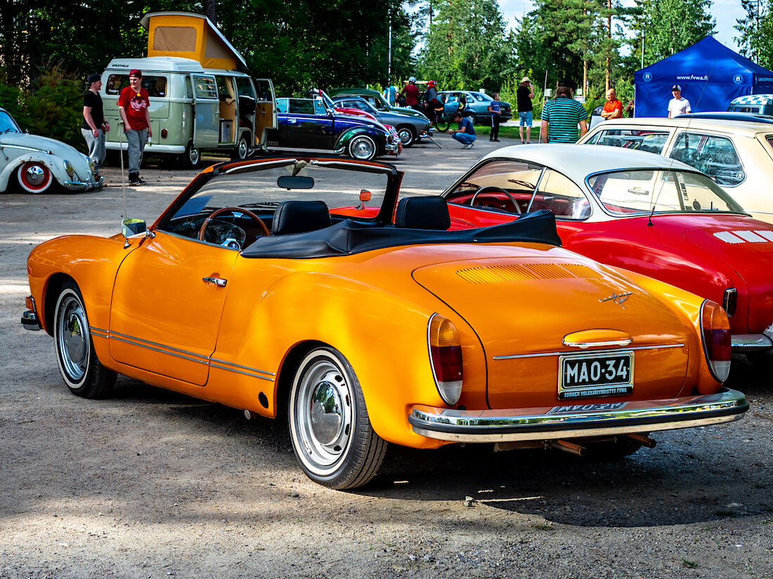 1974 Volkswagen Karmann Ghia convertible museoauto