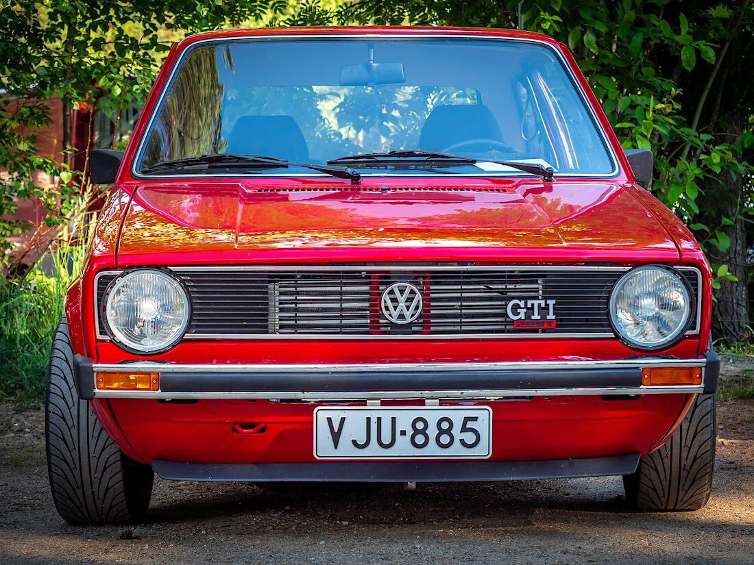 1980 Volkswagen Golf Mk1 Turbo 20VT edestä