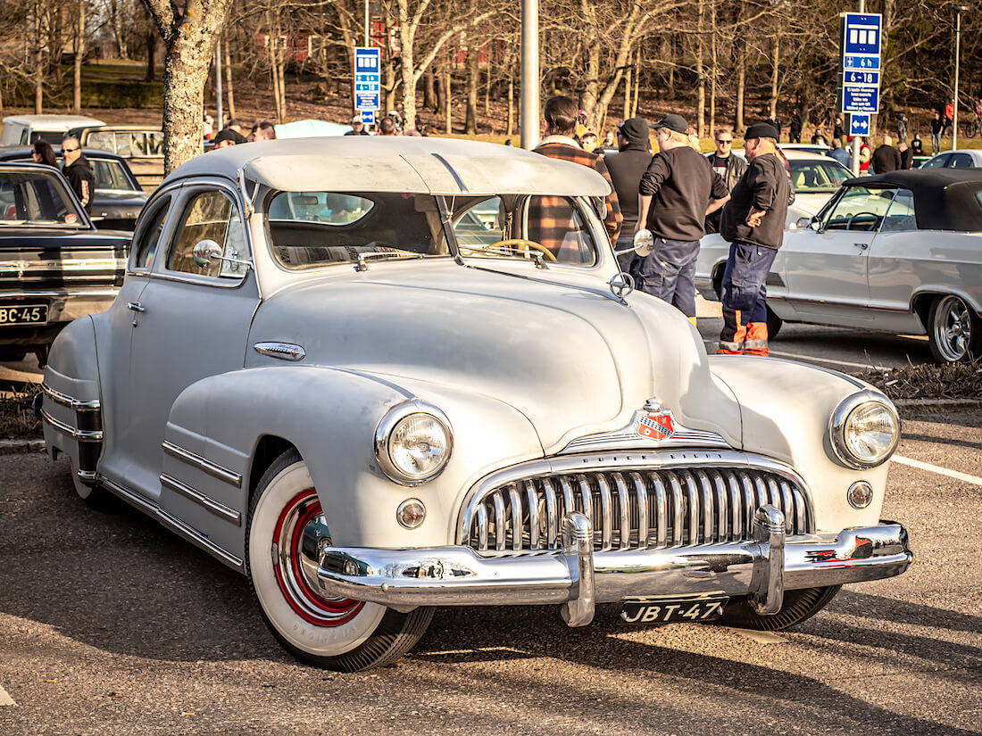 1947 Buick Special 2d Sedanette V8 jenkkiauto