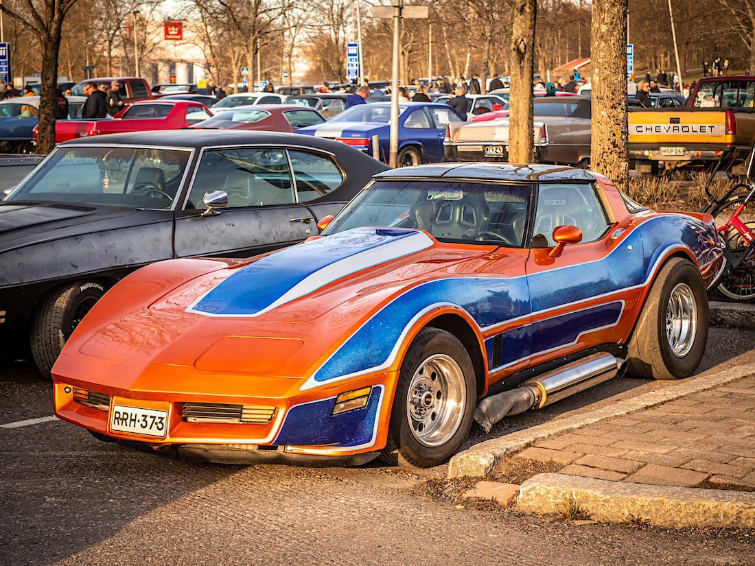 1982 Chevrolet Corvette C3 kylkiputkin