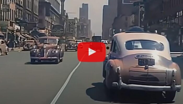 Autokyyti halki 1940-luvun New Yorkin