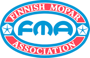 Finnish Mopar Association moparkerhon logo