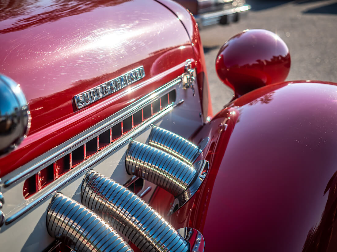 1936 Auburn Speedsterin pakosarja